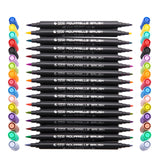 ARTISTORE Dual Brush Pen Art Markers- 48-Colors - Dual TIP Brush Pens Watercolor Markers - (Set of 48)