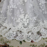 BJD Doll Clothes Embroidered Mesh Dress Wedding Dress for SD BB Girl Ball Jointed Dolls,1/4