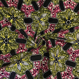 African Print Fabric Cotton Print 44'' wide Sold By The Yard (185179-2)