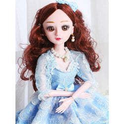 Doll BJD Dress 1/3 SD Full Set 60cm 24inch Jointed Toy Action Figure Makeup Accessory Toy Collection Fauay,F