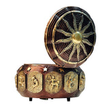 GnD Vintage Mechanical Classical Collectible Music Box with Sankyo 18-Note,Plays Castle in the Sky