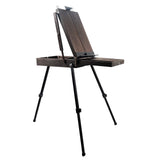 Conda 70" French Box Easels with Aluminum Legs Folding Durable Sketch Painting Portable-Ideal for Painting, Sketching and Drawing