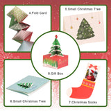 Christmas Explosion Box, EKKONG Explosion Box, DIY Photo Album, Gift Box for Merry Christmas Gift(Christmas)