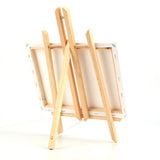 Tosnail 3 Pack 16" Natural Wooden Easel Stand Tabletop Easel Painting Easel