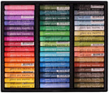 [Mungyo Gallery] Non Toxic Soft Oil Pastels Set of 48 Assorted Colors, Bundle with Rubber Pastel Erasers for Artist and Professionals