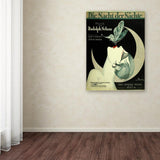 Art Deco Music Sheet by Vintage Apple Collection, 18x24-Inch Canvas Wall Art