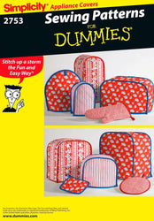 Simplicity 2753 Appliance Cover Sewing Pattern For Home Decorating by Sewing Patterns for Dummies, One Size
