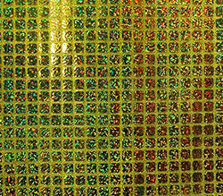 Sequin Fabric Square Hologram 45" Wide Sold By The Yard (YELLOW)