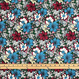 Printed Rayon Challis Fabric 100% Rayon 53/54" Wide Sold by The Yard (1037-4)