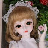 MLyzhe BJD Doll 1/4 SD Doll 40Cm Exquisite Fashion Female Doll Birthday Present Doll Child Playmate Girl Toy Fullset