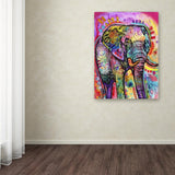 Elephant by Dean Russo, 24x32-Inch Canvas Wall Art