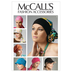 McCall Patterns M6521 Headband, Head Wraps and Hats