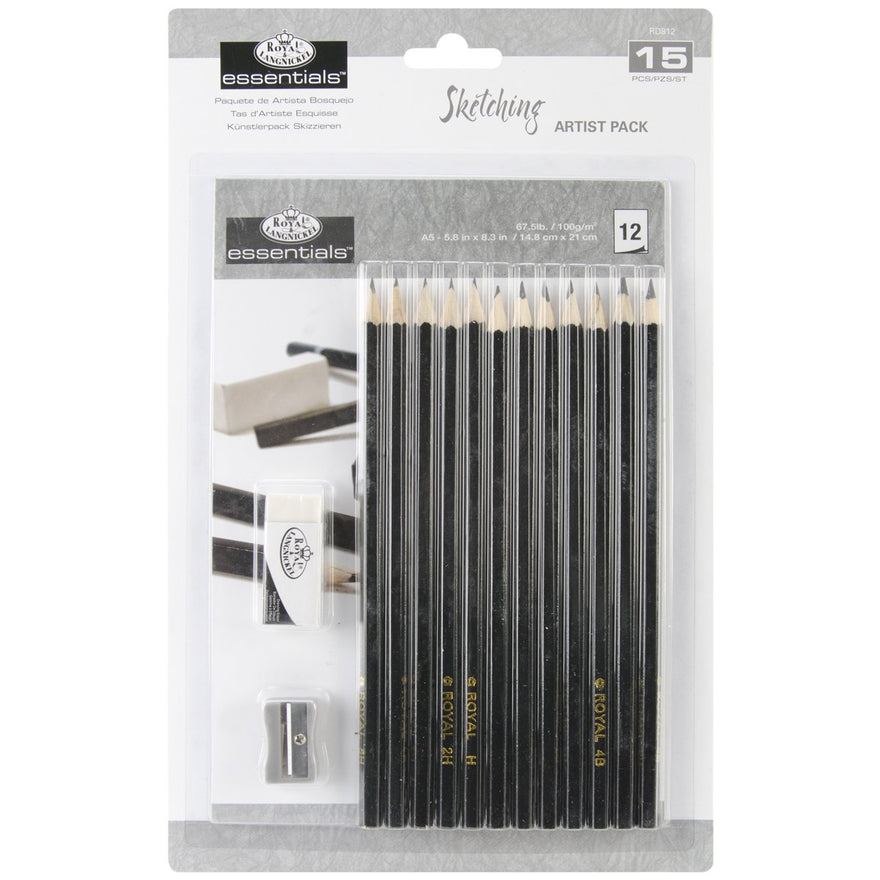 Royal & Langnickel Essentials Sketch Pencil Set