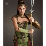 Simplicity 8363 Women's Fantasy Elf Ranger Halloween and Cosplay Costume Sewing Pattern, Sizes 14-22