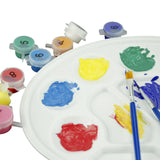 Paint Tray Palettes with Ten-well Thumb Hole -With Kare & Kind Retail Packaging