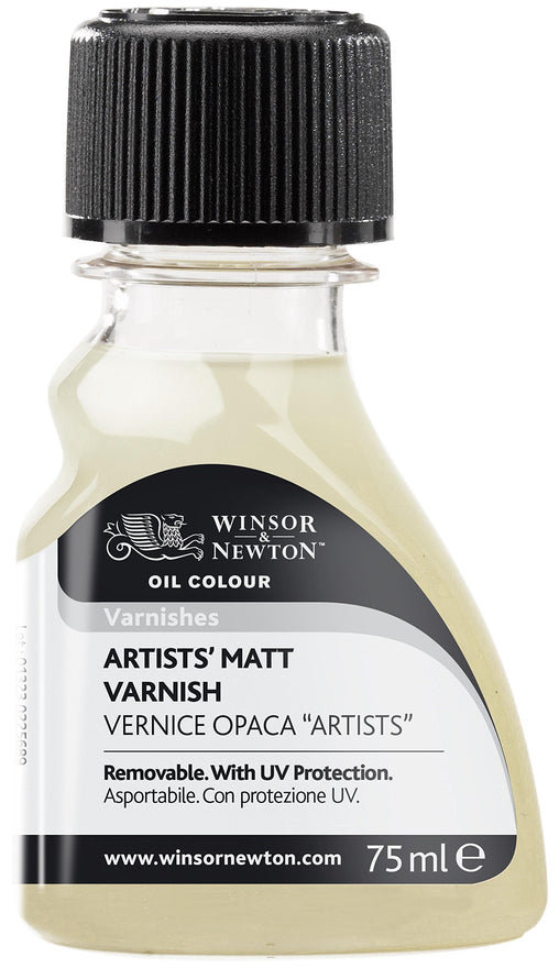 Winsor & Newton Artists' Matt Varnish, 75ml, Clear
