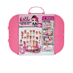 L.O.L Surprise! Fashion Show On-The-Go Storage/Playset with Doll Included - Hot Pink, Multicolor