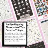 Pop Chart: Poster Prints (16x20) - Rap Names Infographic - Printed on Archival Stock - Features Fun Facts About Your Favorite Things
