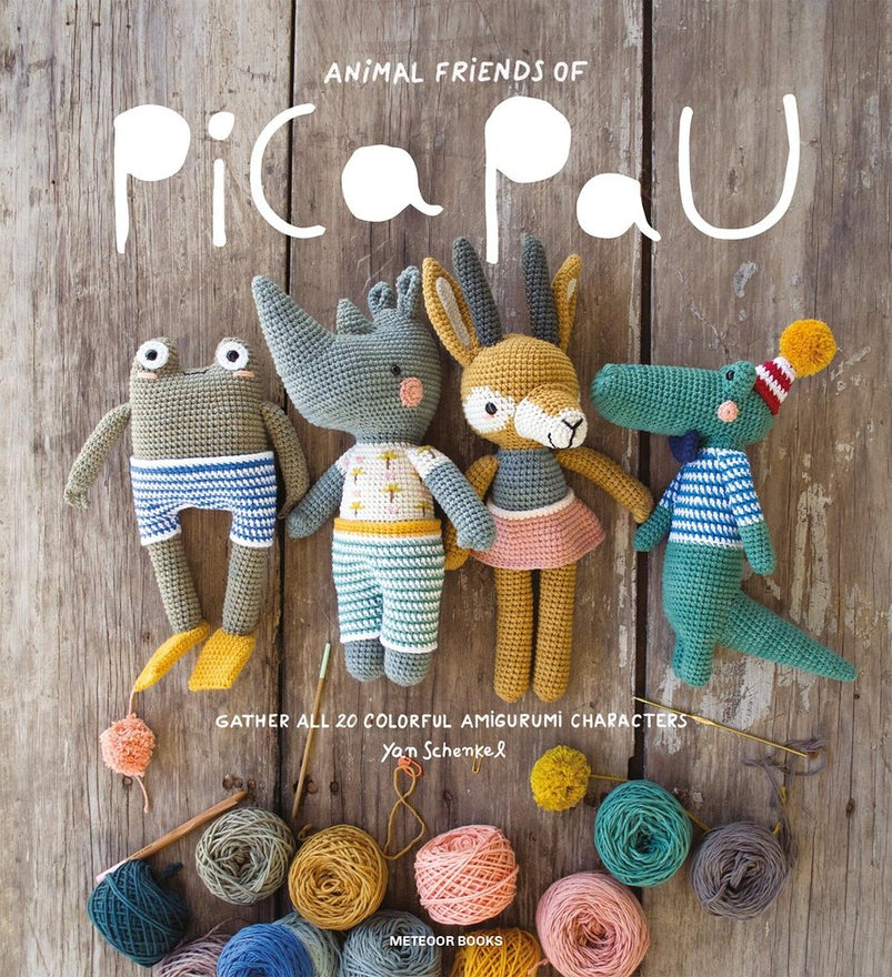 Animal Friends of Pica Pau: Gather All 20 Colorful Amigurumi Animal Characters