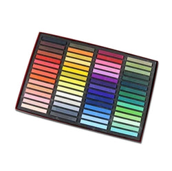 FANGDA Soft Pastel Assorted Colors Square Chalk (60)