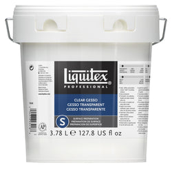 Liquitex Clear Gesso - 3.78L (gallon/128 oz)