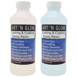 Clear Casting and Coating Epoxy Resin - 16 Ounce Kit