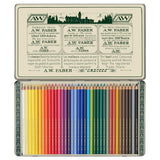 Faber-Castell Polychromos 111th Anniversary Limited Edition Wood Colored Pencil Tin - 36 Colors