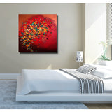 QINGYAZI Hd Print Modern Minimalist Butterfly Painting Home Bedroom Living Room Study Decorative Wall Art