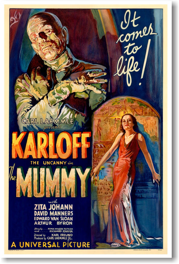 The Mummy - NEW Vintage Movie Poster