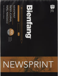 Bienfang 18 by 24-Inch Newsprint Paper Pad, 100 Sheets (R330257)