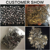 YUEAON 300pcs Bulk Lots Charms for Jewelry Making Supplies DIY Craft Material Accessories Bracelet Necklace Pendant Earring Tibetan Silver Wholesale