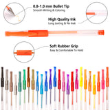 Gel Pens, 60 Pack Gel Pen Set 30 Colored Gel Pen with 30 Refills for Adults Coloring Books Drawing Doodling Crafts Scrapbooking Journaling
