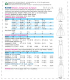 KWIK-SEW PATTERNS K4138 Misses' Jumper & Jumpsuit, (X-Small-X-Large)