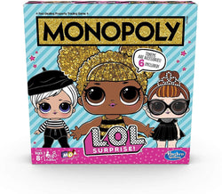 Monopoly Game: L.O.L. Surprise! Edition Board Game for Kids Ages 8 and Up