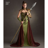 Simplicity 8363 Women's Fantasy Elf Ranger Halloween and Cosplay Costume Sewing Pattern, Sizes 14-22