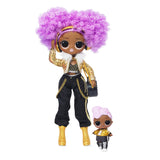 L.O.L Surprise! O.M.G. Winter Disco 24K D.J. Fashion Doll & Sister