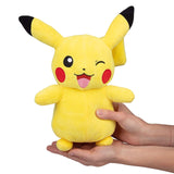 PoKéMoN Winking Pikachu Plush Stuffed Animal - Large 12"