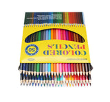 SKKSTATIONERY 100Pcs Colored Pencils,50 Vibrant Colors, Drawing Pencils for Sketch, Arts, Coloring Books(2 Box)