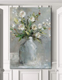 WEXFORD HOME Country Bouquet I Gallery Wrapped Canvas Wall Art, 24x32,