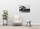 Freddie Mercury Canvas Print in Concert Picture Black and White Wall Art Legend Queen Motivational Wall Art Home Decor Stretched - Ready to Hang -%100 Handmade in The USA - 30x40