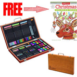 Gallery Studio 82 Piece Deluxe Art Set in Wooden Case