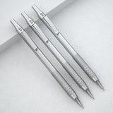 Nicpro 12 PCS Mechanical Pencils Set, Metal Automatic Drafting Pencil 3 PCS 0.7 mm Mechanical Pencil With 6 Tubes HB Pencil Leads And 3 Erasers For Writing Draft, Drawing, Sketch-Come With Case