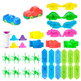 Pandapia 44-Piece Bucket Play Dough Tools, Playset Includes Accessories & Clay for Kids Classroom