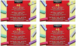 Sargent Art 22-4148 Colored Square Chalk Pastels (4 X Pack of 48)