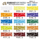 Rembrandt Royal Talens Soft Pastel Set, 15 Stick