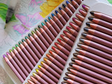 Watercolor Colored Pencils for Artists, Set of 72, with Thick 4mm Creamy Core - Water-Soluble, Non-Toxic Drawing Pencils for Adult Coloring Books - Rich, Vibrant Sketch Art Supplies.