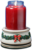 San Francisco Music Box Factory Holiday Treasures Musical Jar Candle Holder Music Box