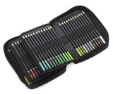 Castle Art Supplies 72 Colored Pencils Zip-Up Set - Easy Zipper Case to Store and Protect Your Coloring Pencils