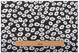 Hanjunzhao Black White Fat Quarters Fabric Bundles, Precut Sewing Quilting Fabric, 18 x 22 inches