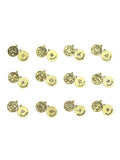 Cousin DIY Zodiac Charm Set for Jewelry Making, Gold, 24 Count